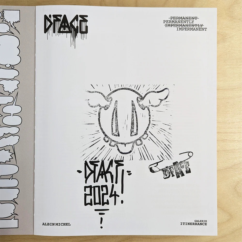 D*FACE - 'Permanently Impermanent' Book - (Signed & Stamped) - Image 3